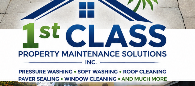 1st Class Property Maintenance Solutions logo
