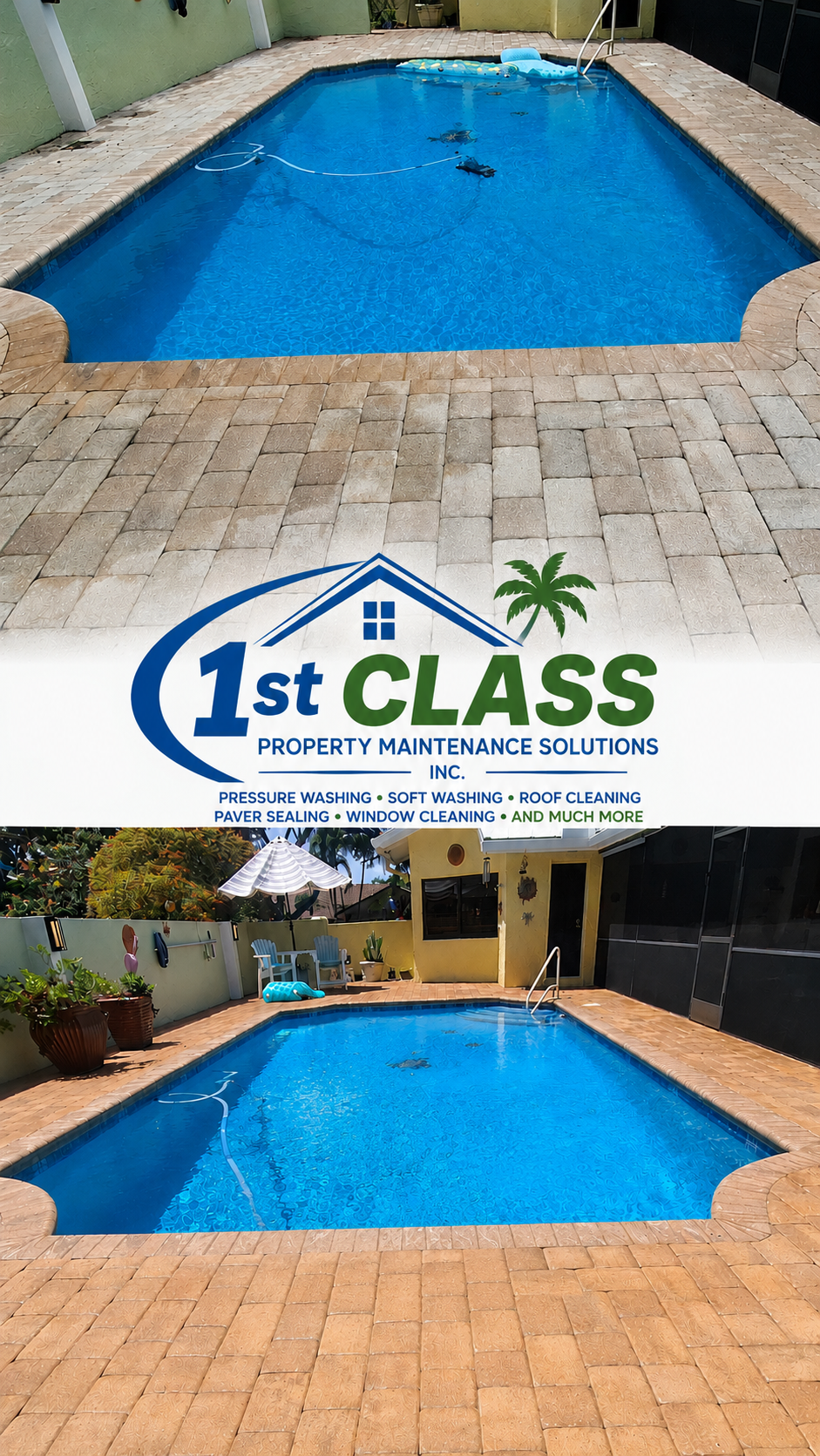 Window Cleaning in Pompano Beach, FL service example in South Florida